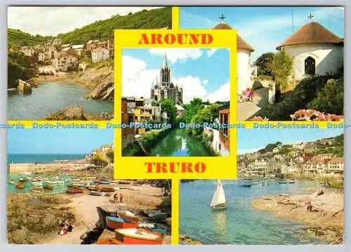 D328954 Cornwall. Rund um Truro. John Hinde. Irland. 2DC 1088. 1988. Postkarte. M