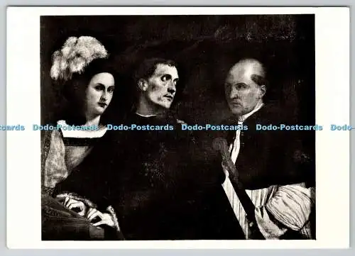 D334368 Firenze. Galleria Pitti. Ein Musikkonzert. Tiziano. Ugo Mugnaint. M.e.G
