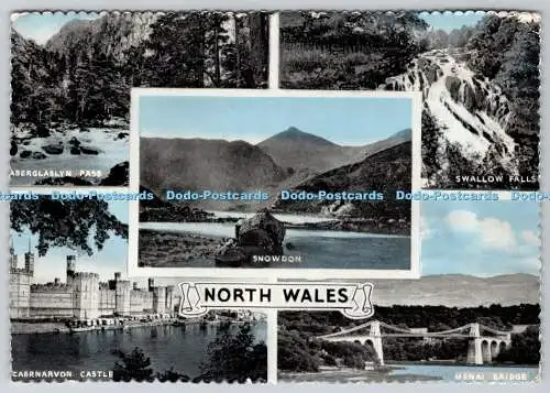 D331589 Nordwales. Snowdon. E. T. W. Dennis. Multi View. PM. Rhyl. Flintshire.
