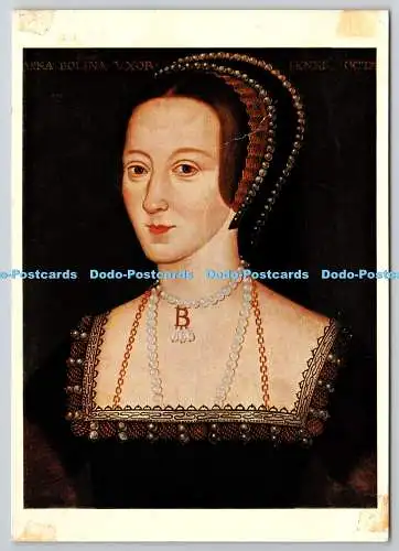 D325545 London. National Portrait Gallery. Queen Anne Boleyn. Abteilung Umwelt