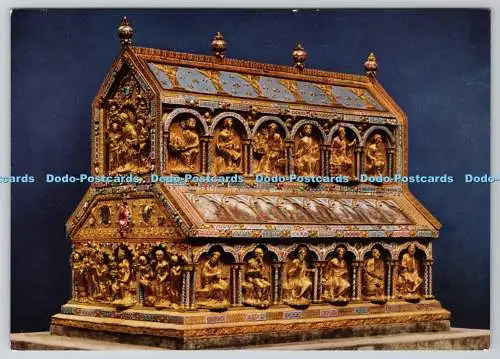 D328958 Kolner Dom. Schrein der Heiligen Drei Könige. Rhein. Jos Kessel. Niederd