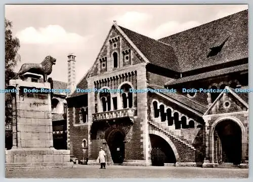D331593 Braunschweig. Burg Dankwarderode. Mit Burglowen. RNK. Walterhofer. RP