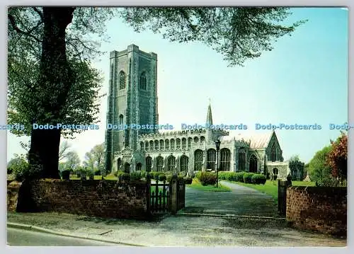 D334373 Lavenham. Suffolk. Die Kirche des Hl. Peter und Paul. Fotopräzision