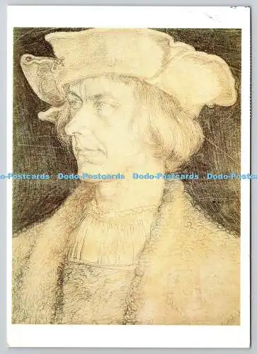 D326376 British Museum. Albrecht Dürer. Porträt eines Mannes evtl. Paul Hoffhaim
