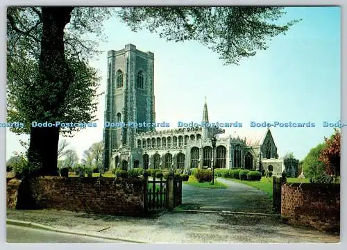 D334374 Lavenham. Suffolk. Die Kirche des Hl. Peter und Paul. Fotopräzision