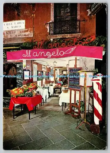 D325553 Italien. Venezia. Ristorante Angelo. Tipp Commerciale. Postkarte