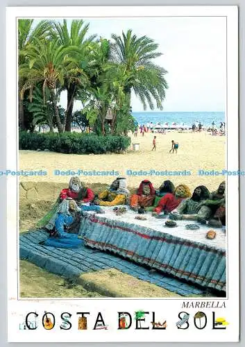D326381 Costa del Sol. Marbella. Playa de Venus. Ediciones A. M. Jose Barea. Stu