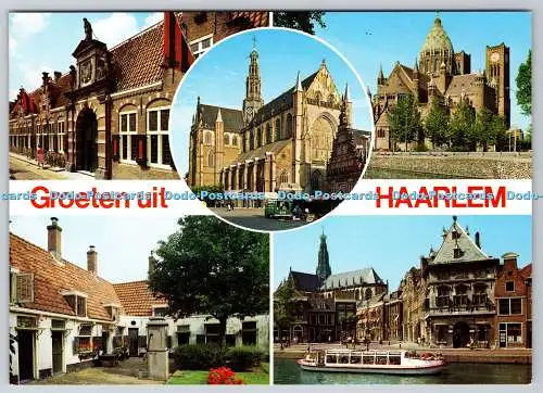D328965 Holland. Niederlande. Groeten uit Haarlem. Onder de Damiaatjes. N. 42705