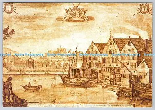 D328966 Holland. Haarlem. Collectie Frans Halsmuseum. Jacob Matham. Brouwerij De