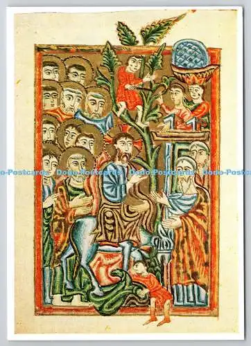 D326383 British Library. Der Einzug Christi in Jerusalem. BL. British Library