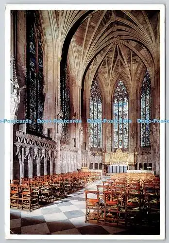 D326386 England. Staffordshire. Kathedrale von Lichfield. Die Marienkapelle. Dean und C