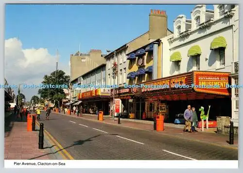 D331616 Clacton on Sea. Pier Avenue. Küstenkarten. E. T. W. Dennis. D. Hanbur