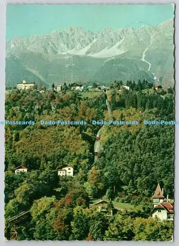 D325574 Innsbruck. Hungerburg mit Seegrube und Hafelekar. Steinmann Erwin. Tirol
