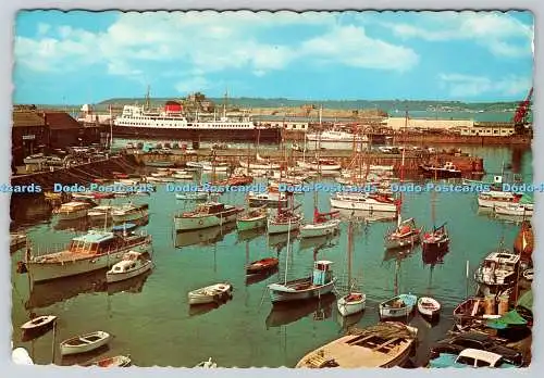 D331623 St. Helier. Kanalinseln. Der Hafen. Dexter Canada. N.P.O