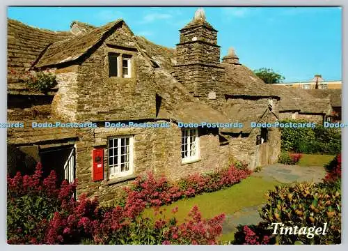 D328992 Cornwall. Tintagel. Die alte Post. J. Salmon. Sevenoaks. Cameracol