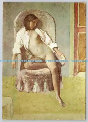 D326415 Balthus. Nu au repos. 1973 bis 1977. Ruhender Akt. Hazan. Paris. SPADEM.