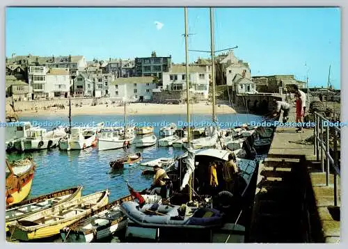D328998 St. Ives Harbour vom Smeatons Pier. Dixon Produktion. Großbritannien. Po