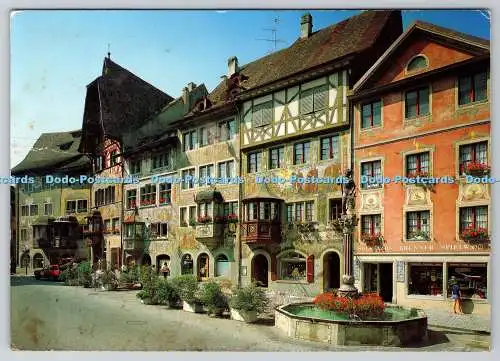 D331633 Schweiz. Stein am Rhein. Marktplatz. Engelberger