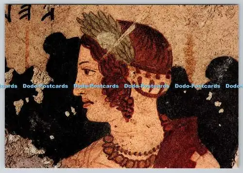 D334412 Tarquinia. Tomba Dell Orco. La Fanciulla Velcha. Arno Tevere. Scala