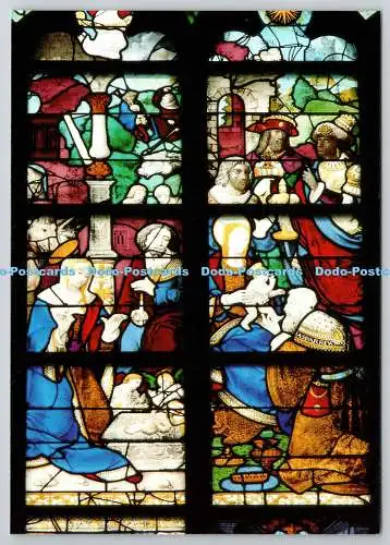 D326418 Rouen. Eglise Sainte Jeanne d Arc. Enfance et vie publique du Christ. Na