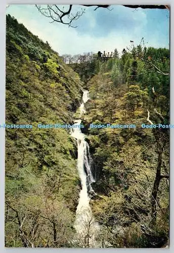 D326455 Cardiganshire. Teufelsbrücke. Mynach Falls J. Arthur Dixon. Newport. Col