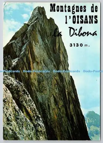 D326457 Massiv dde l Isans. L Aiguille de la Dibona. J. Cellard. Bron. S.P.A.