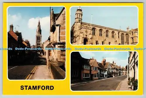 D334457 Stamford. Lincs. St. Mary Hill. A. C. E. Karten. Cambridge. Multi View