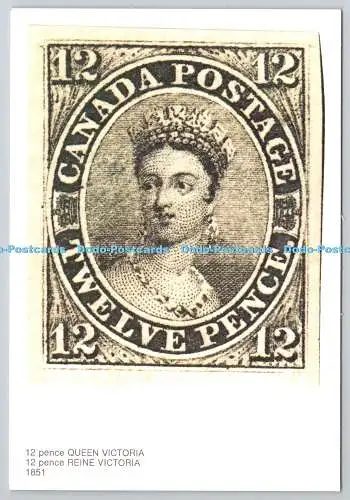 D325649 Ontario. Ottawa. Nationales Postmuseum. 12 Pence. H. M. Queen Victoria.