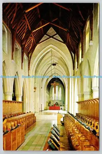 D329061 Mount St. Bernard Abbey. Der Mönchschor. Fotopräzision. Großbritannien