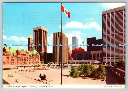 D331697 Toronto. Ontario. Kanada. Nathan Phillips Square. John Hinde. Royal Spec
