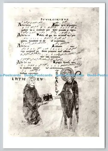 D326480 Aus der Stiftsbibliothek St. Gallen. Liturgisher Gesang mit Neumen und W