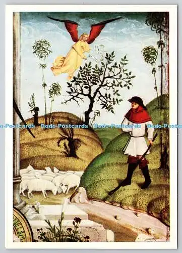 D326481 Stuttgard. Neue Staatsgalerie. Bartholomaus Zeitblom. Wihnachtsbotschaft.