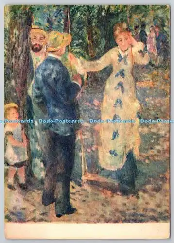 D326482 Frankreich. Paris. Musee du Louvre. A. Renoir. Die Schaukel. Col. des Mattres.