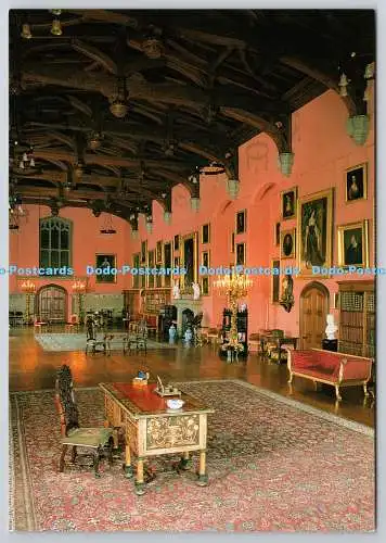D329076 Nordostengland. County Durham. Schloss Raby. The Barons Hall. Jarrold