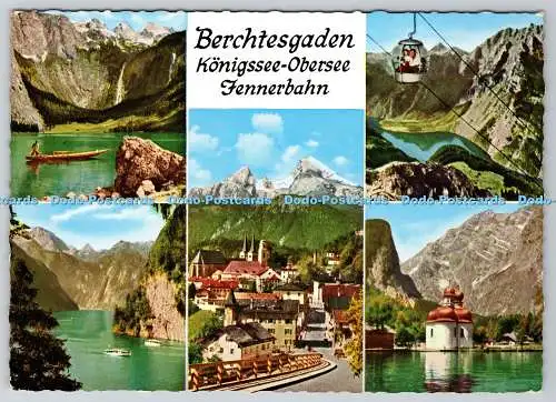 D331712 Berchtesgaden Königssee Obersee. Jennerbahn. Josef Lochner. Multi View