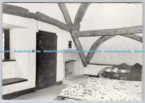 D3344491 Home Interior. Bett. Postkarte