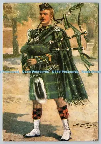 D326500 Gordon Highlanders. 1787 zum 75. Highland Regiment aufgezogen. Col in Chi