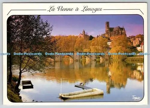 D334495 La Vienne a Limoges. Haute Vienne. Tepec