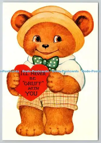 D325679 Ich werde nie ruppig mit Ihnen sein. Gruff Bear. V. P. I. Archiv. Postkarte W