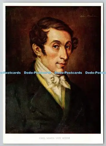 D326512 L.Nauer. Carl Maria von Weber. Ackermanns Sammlerband Nr. 2. Musikerpor