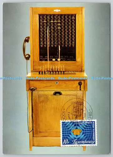 D329098 Luxemburg. Musee des Postes et Telecommunications. Telefonschalter Boa