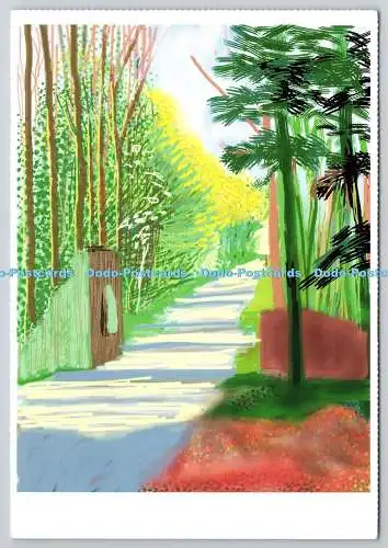 D326535 David Hockney Ausstellung größeres Bild. London. 21 Jan bis 9 Apr 2012. U