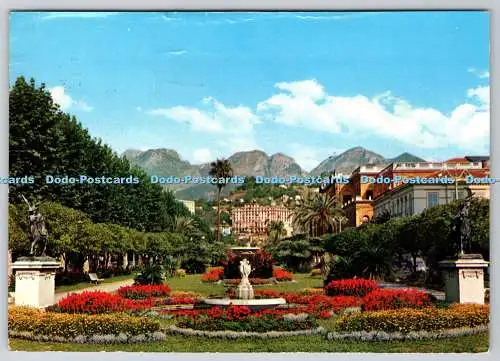 D331762 Menton. The Blue Coast. 1967