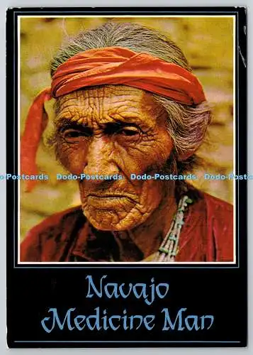 D326549 Salzwasser Navajo Medizinmann. Smith Southwestern. USA Postkarte