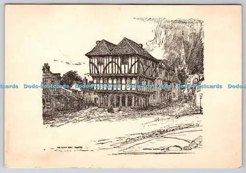 D331764 Thaxted. Der Zunftsaal. Die Talbot Presse. Alexander Walker