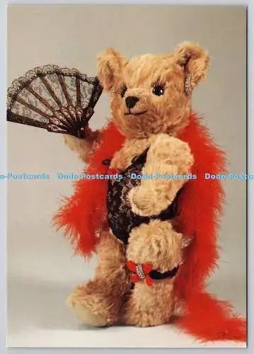 D325732 Boudoirbär. Nr. 8. F1009. Flair Postkarte 1991