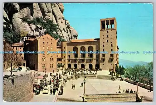 D331780 Montserrat. Der Schrein und die Plätze. Monasterio