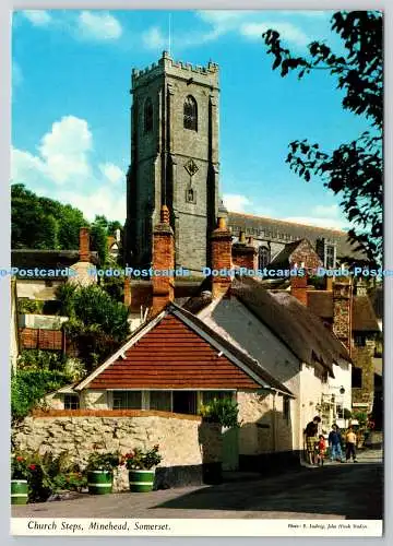 D326567 Somerset. Minehead. Kirchtreppe. E. Ludwig. John Hinde. Irland. 2DC 29