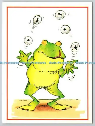 D325734 Frosch Laich Jonglieren. Silvey Jex. Athena International. England. N. 650049.