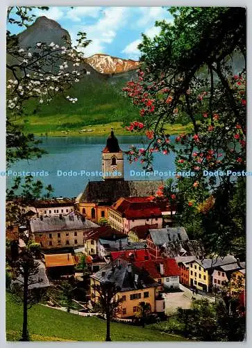 D326571 Österreich. Salzkammergut. St. Wolfgang vom Kalvarienberg gegen den Sparber